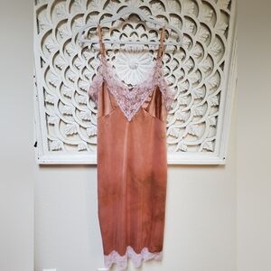 Hand Dyed Vintage Slip Upcycled Sliperfection Size 40